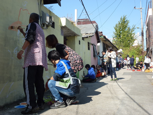 금촌3동 15통, ‘벽화로 만들어지는 세상’