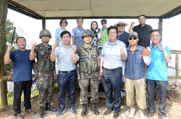 손배찬 시의장, 한반도 평화통일 바람 담고 본격 행보 나서